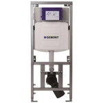 Geberit UP320 Réservoir encastré avec chassis Burda - commande frontale - double chasse - avec tapis isolant Burda 0701131
