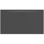 Villeroy & Boch Ecora douchebak - 160x90x3.5cm - afvoer lange zijde - anthracite (antraciet) SW1558993