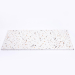 Saniclass Tops Plan de travail - 120x1.8x46cm - 2 évacuations - sans trous de robinet - Terrazzo SW915234