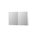 INK SPK2 armoire de toilette – 120 x 74 x 14 cm – 2 portes, portes-miroir double face – Blanc mat SW353350