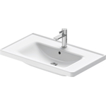 Duravit D-neo Wastafel - met kraangat - met overloop - 80x48x16.5cm - wit SW640432