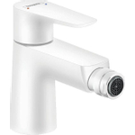 Hansgrohe Talis e 1-gr bidetmengkraan met wastegarnituur mat wit SW529046