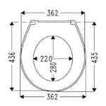 Haro Star closetzitting met softclose scharnier Pure SW481974