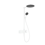 Hansgrohe Raindance Alive ensemble de douche pluie apparent – douche de tête Ø 30 cm – barre de douche – blanc mat – 2 jets SW1388370