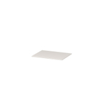 INK Topdeck plan de lavabo 90x45x2cm pour meuble mdf laqué blanc brillant SW68711