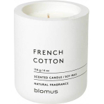 Blomus Fraga bougie parfumée - coton français - h 8 cm - diamètre 6.5cm - lys blanc SW476930