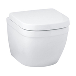 GROHE Euro Ceramic Compact WC suspendu – compact – sans bride – Triple Vortex – 37 x 49 cm – blanc brillant SW205885