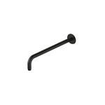 Hotbath Ace Wandarm - wand - 42cm - zwart geborsteld PVD SW1117728