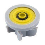 Neoperl PCW-02 limiteur de débit de douche - 5 litres par min - rond 12,7 mm - jaune GA83979