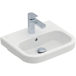 Villeroy & Boch Architectura fontein - 45x38cm - met kraangat - met overloop - White Alpine (glans wit) 1025280
