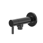 IVY Robinet d'arrêt d'angle - 1/2" - 3/8 - Chrome noir PVD SW1031805