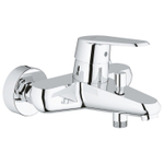 Grohe Eurodisc Cosmopolitan Badkraan - met omstel - met koppelingen - 46mm - chroom 0437713