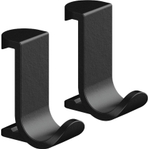 Hansgrohe Wallstoris Crochet porte-serviettes 1.8x3.9x3.2cm 2 pièces Noir mat SW651146