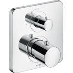 AXOR Citterio M Set de finition pour thermostat encastré avec robinet d’arret chrome 0450665