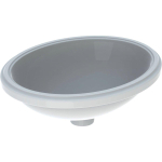 Geberit VARIFORM onderbouwwastafel - 48x42cm - zonder kraangat - zonder overloop - wit SW422005
