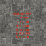 Cir Di Pietra Ardennes Vloertegel - 0.1x0.1cm - 10.0mm - gerectificeerd - Nero SW787195