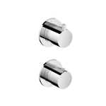 Hotbath Ace Partie apparente - pour mitigeur thermostatique encastré - 3 voies - inverseur - Chrome SW1117609