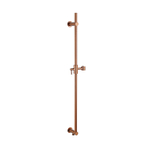 Fortifura Calvi Glijstang - met geïntegreerde - wandaansluitbocht - 90cm - PVD - geborsteld koper SW1111533