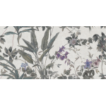 Terravito Melora wandtegel - 60x120cm - gerectificeerd - Betonlook - White decor mat (wit) SW1119864
