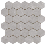 Terravito Allino pour carrelage mural et de sol - 27,4x26,3cm - 10mm - rectifié - Gris SW1122759