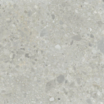Terravito Mareno carrelage mural et de sol - 80x80cm - 9.5mm - carré - rectifié - terrazzo - gris mat SW454716