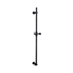 Fortifura Calvi Glijstang - met geïntegreerde - wandaansluitbocht - 90cm - mat zwart SW1111528