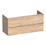 BRAUER Inspire wastafelonderkast 120 2 softclose lades - greeploos - 2 sifon uitsparingen - Forest Wheat SW1200591