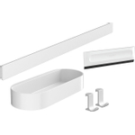 Hansgrohe wallstoris ensemble de toilette blanc mat SW651635