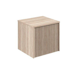 Crosswater Limit Wastafelonderkast - 1 lade - 50cm - modern oak/anthracite (hout) SW1026494