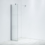 Marenza Bellini Douche à l'italienne - 50x200cm - verre clair - chrome SW208801