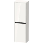 Duravit Ketho.2 Halfhoge kast - met 2 deuren - 40x132x24cm links - met tip onhoog - glans wit SW771941