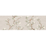 Colorker Enya wandtegel - 30x100cm - 9.4mm - gerectificeerd - Decor A - met decor - Nude (Crème) SW1129883