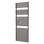 Plieger Florian Nxt M radiateur design double horizontal avec raccordement central 1710x600mm 1366W noir 7255263