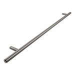 BRAUER Poignée de meuble en applique - 32cm - modèle I - matériau inox - aluminium SW8578