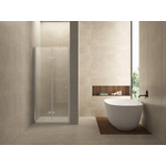 Wiesbaden Maki porte de douche pliable gauche 800 x 2000 x 8 mm nano verre clair/chrome SW95428