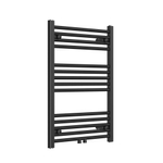 Radiateur Rosani Classic 60x80cm droit raccordement central 362watt noir mat SW728262