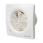 Vent-axia supra ventilateur de salle de bains 100 t avec minuterie réglable 97 m3/h blanc SW722334