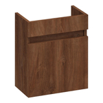 BRAUER Joy fonteinonderkast - 40x45x22cm - met 1 deur greeploos linksdraaiend Forest Cacao SW522765