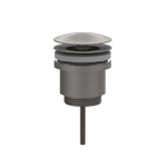 IVY Design Afvoerplug - always open - Geborsteld metal black PVD SW1031773