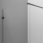 Aqua Vista Montageset Galatina Entrada zijwand Black Chrome SW969852