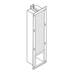 Fortifura Calvi Élément encastré - pour porte-rouleau de réserve - universel SW1189350