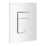 Grohe Skate Cosmopolitan Bedieningsplaat - dualflush - horizontaal/verticaal - kunststof - alpine wit 0720003