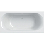 Geberit Soana baignoire double acrylique rectangulaire bord étroit 190x90x45cm blanc SW401112