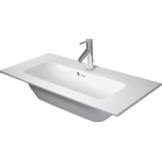 Duravit Me by starck lavabo 83x40cm 1 trou de robinet trop-plein blanc SW227685