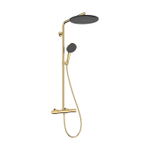 Hansgrohe Raindance alive showerpipe - 300 1 jet Ecostat Element polished gold SW1388347