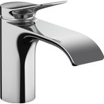 Hansgrohe VIVENIS Toiletkraan - 80 met rechte greep - voor koud water of vooraf ingestelde temperatuur - zonder afvoer - hoogglans chroom SW642485