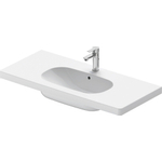 Duravit D-code Meubelwastafel - 105x48cm - met 1 kraangat - met overloop - wit GA87573