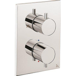 Crosswater MPRO Crossbox Robinet de douche - encastré - thermostatique - 3 fonctions - incl. partie encastrable - chrome SW1390063