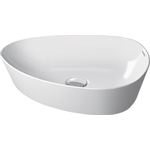 Duravit Cape cod vasque à poser 40.5x50cm sans trou de robinetterie blanc 0293441