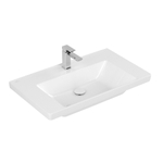 Villeroy & Boch Subway 3.0 Lavabo pour meuble - 800 x 470 x 165 mm - Blanc Alpin CeramicPlus - sans trop-plein SW701258